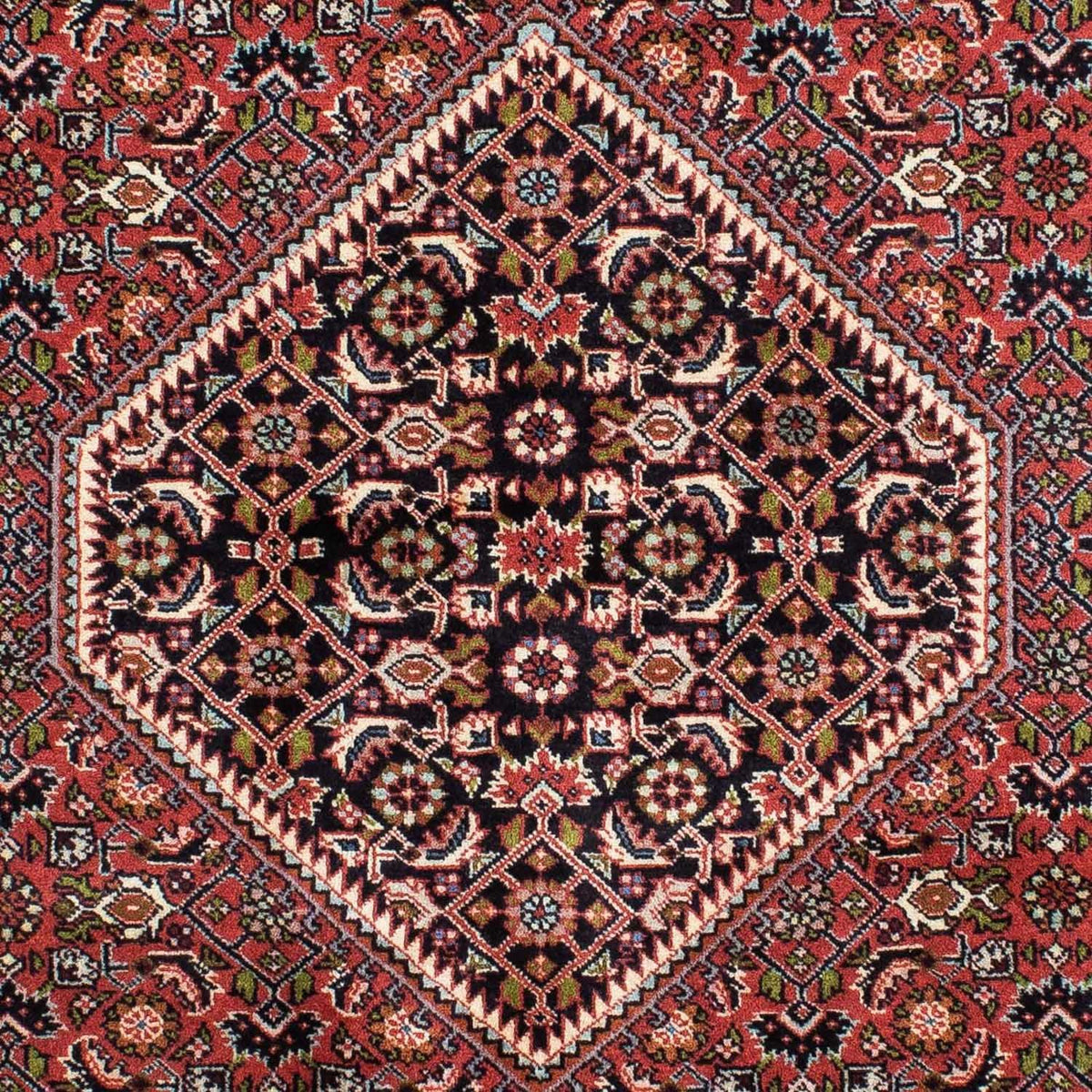 Alfombra persa - Bidjar - 230 x 139 cm - rojo claro