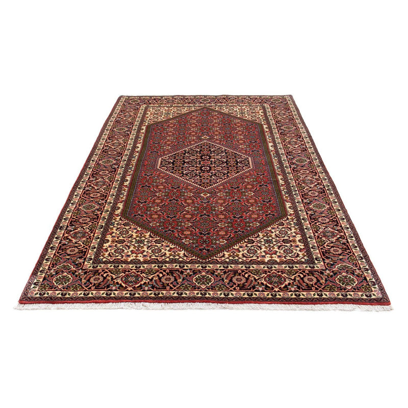 Alfombra persa - Bidjar - 230 x 139 cm - rojo claro