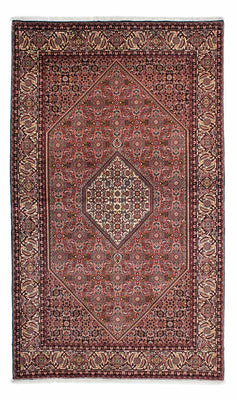 Alfombra persa - Bidjar - 240 x 140 cm - rojo claro