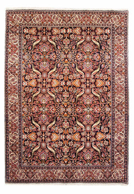 Alfombra persa - Bidjar - 239 x 171 cm - azul oscuro