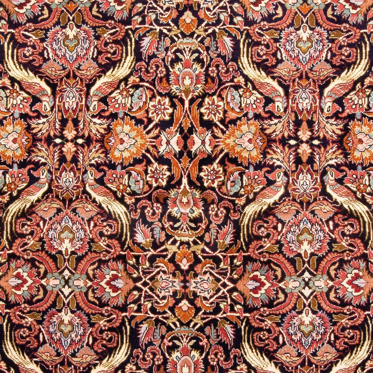 Alfombra persa - Bidjar - 239 x 171 cm - azul oscuro