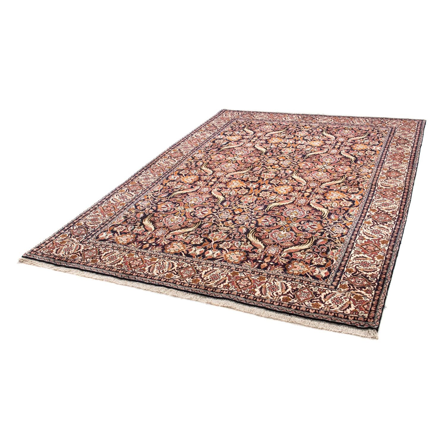 Alfombra persa - Bidjar - 239 x 171 cm - azul oscuro