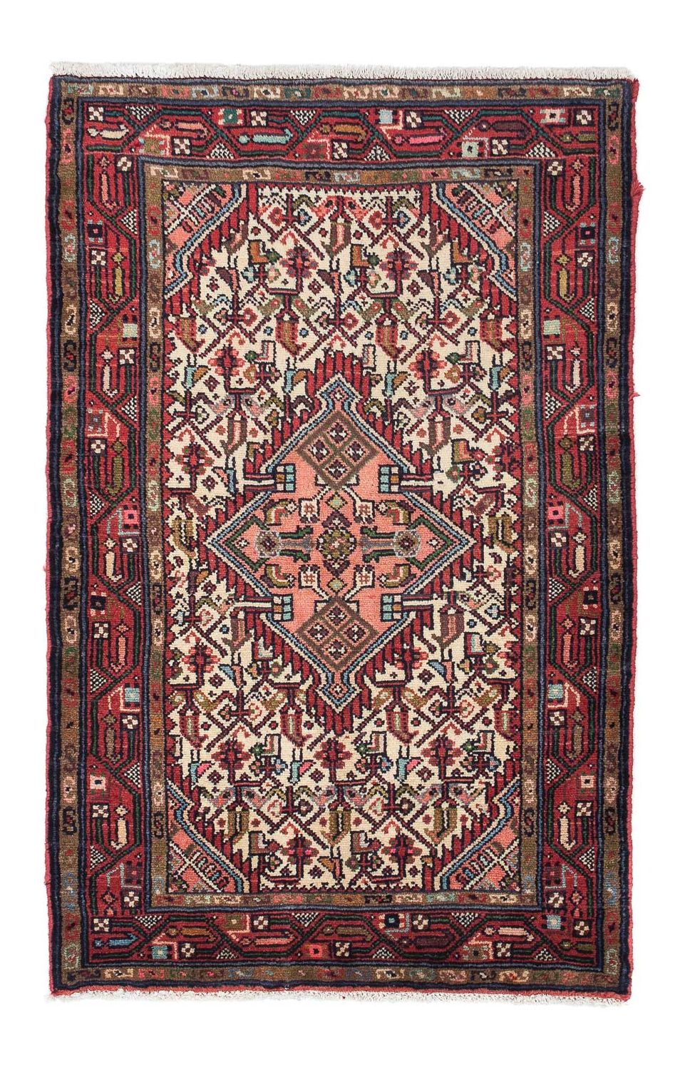 Alfombra persa - Nómada - 125 x 78 cm - beige