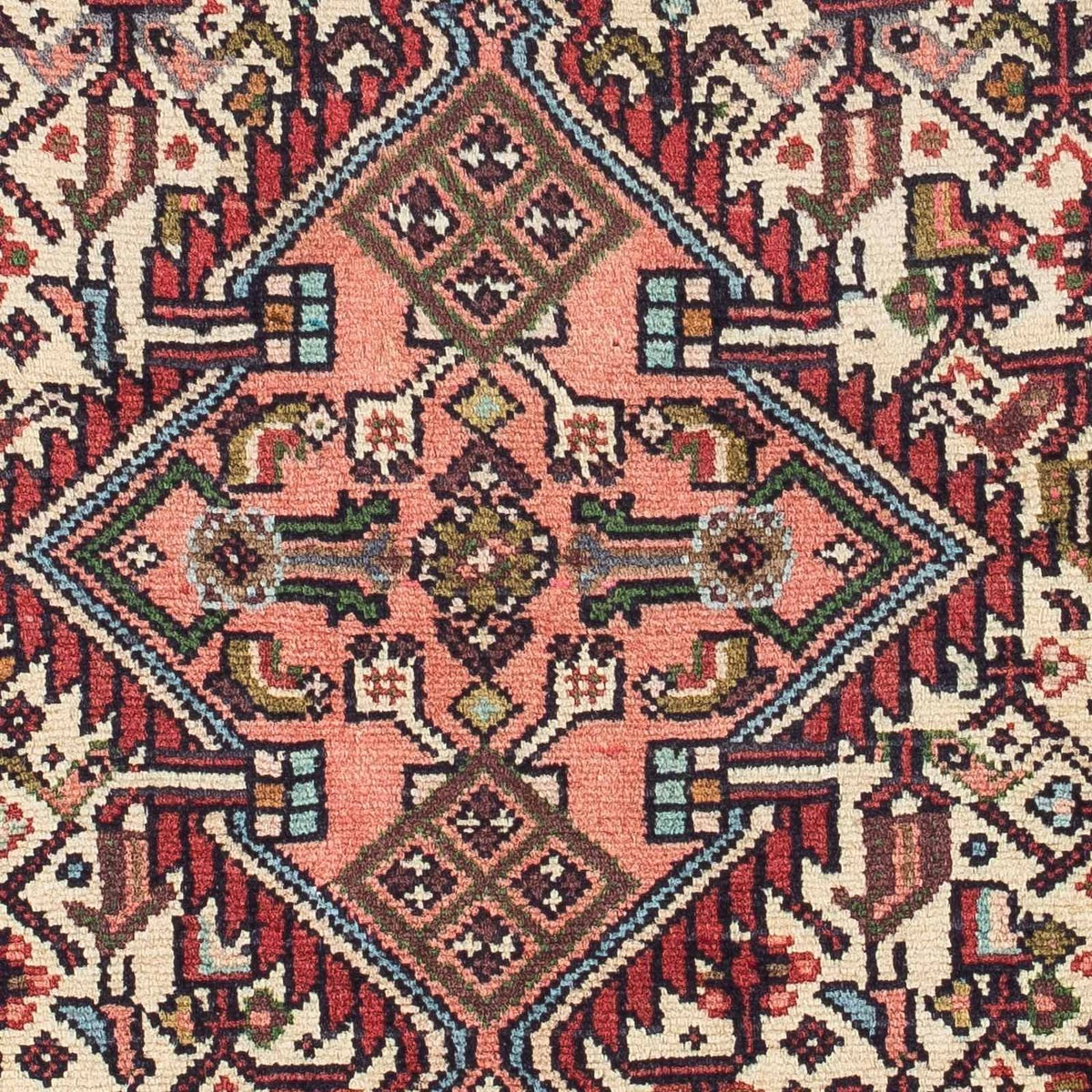 Alfombra persa - Nómada - 125 x 78 cm - beige