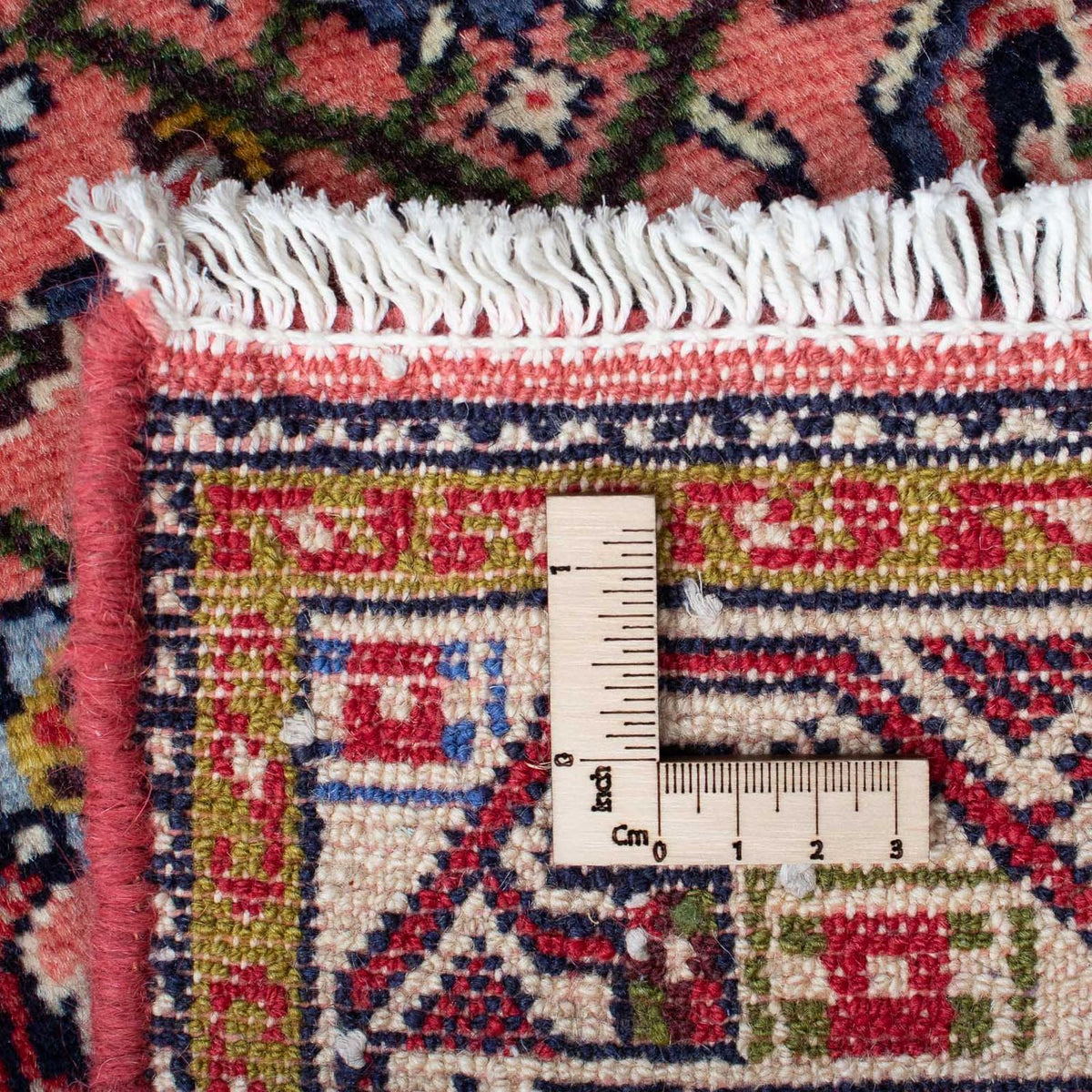 Alfombra persa - Nómada - 134 x 74 cm - rojo claro