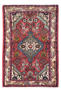 Alfombra persa - Nómada - 125 x 79 cm - rojo