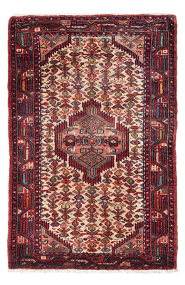 Alfombra persa - Nómada - 125 x 80 cm - rojo oscuro
