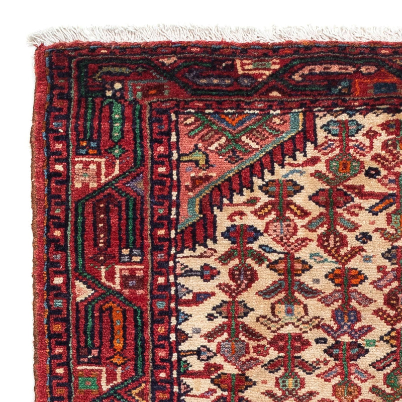 Alfombra persa - Nómada - 125 x 80 cm - rojo oscuro