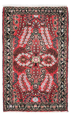 Alfombra persa - Nómada - 123 x 78 cm - rojo claro