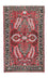 Alfombra persa - Nómada - 122 x 79 cm - rojo
