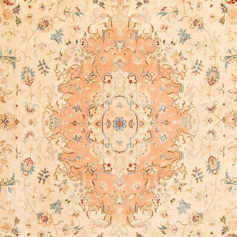 Alfombra Persa - Tabriz - Real - 303 x 200 cm - beige