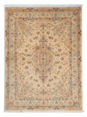 Alfombra Persa - Tabriz - Real - 200 x 149 cm - marrón claro