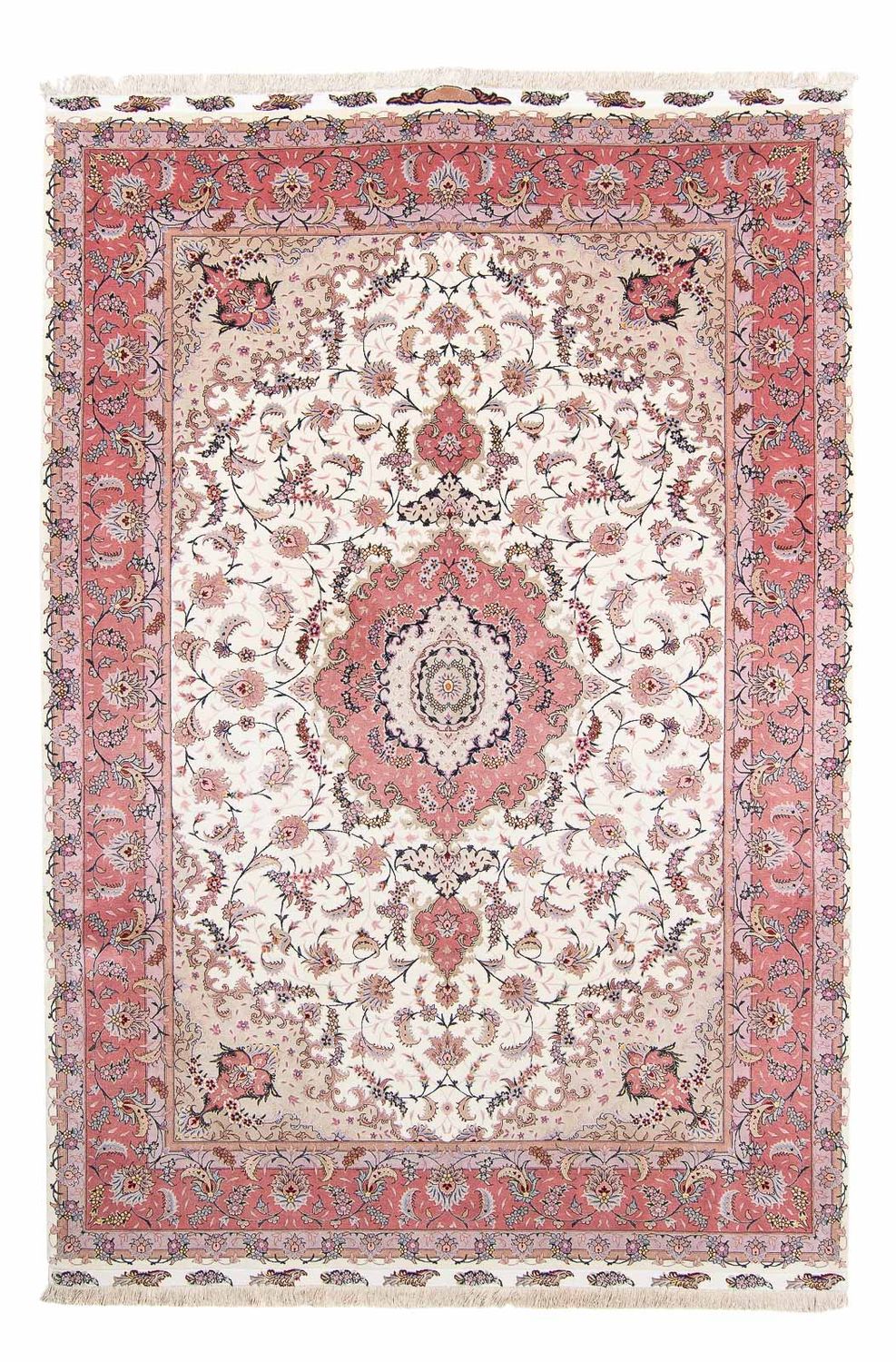 Alfombra Persa - Tabriz - Real - 320 x 200 cm - beige