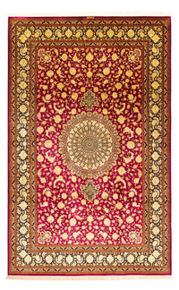 Alfombra persa - Ghom - 300 x 200 cm - rojo