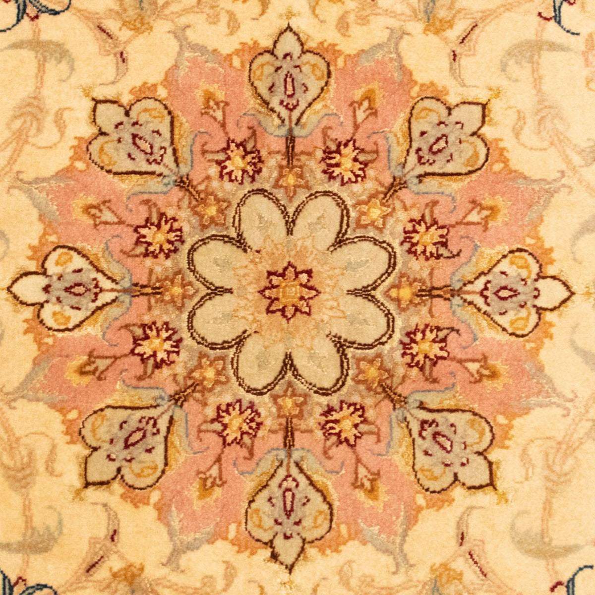 Alfombra Persa - Tabriz - Real - 154 x 100 cm - beige