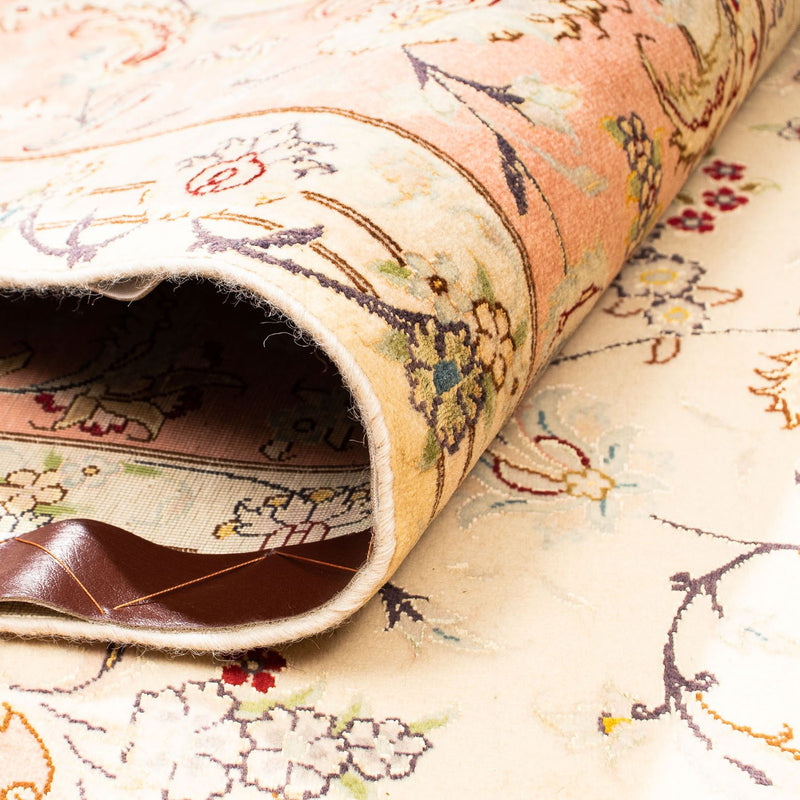 Alfombra Persa - Tabriz - Real - 302 x 196 cm - beige