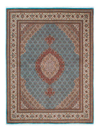 Alfombra persa - Tabriz - 202 x 150 cm - turquesa