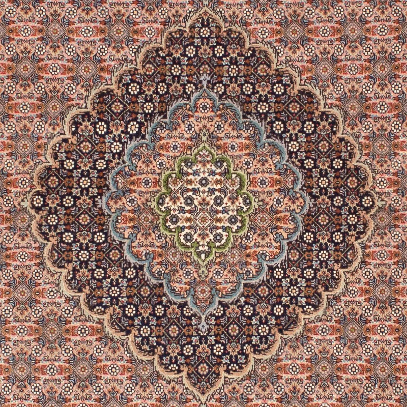 Alfombra persa - Tabriz - 204 x 151 cm - marrón claro