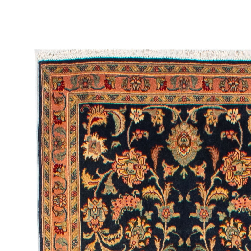 Alfombra de pasillo Alfombra Persa - Tabriz - Real - 300 x 66 cm - azul oscuro