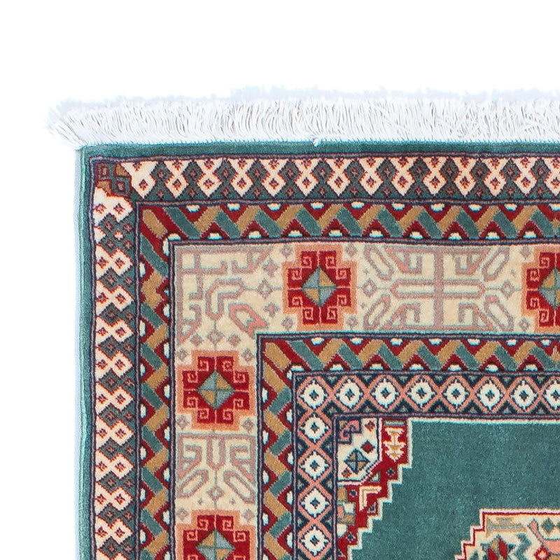 Alfombra de pasillo Alfombra Persa - Tabriz - Real - 187 x 70 cm - turquesa