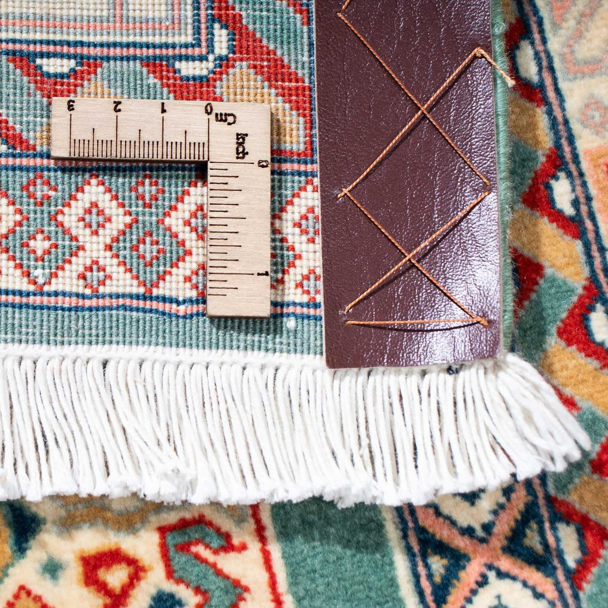 Alfombra de pasillo Alfombra Persa - Tabriz - Real - 187 x 70 cm - turquesa