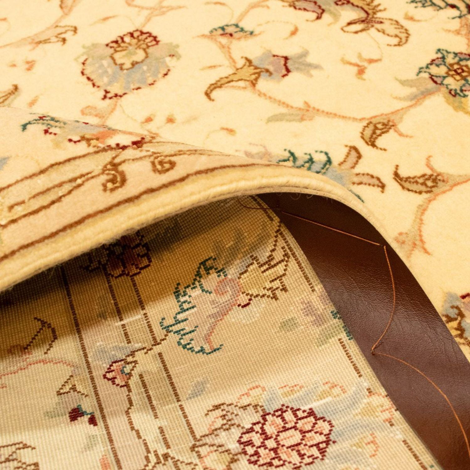 Alfombra Persa - Tabriz - Real - 149 x 100 cm - beige