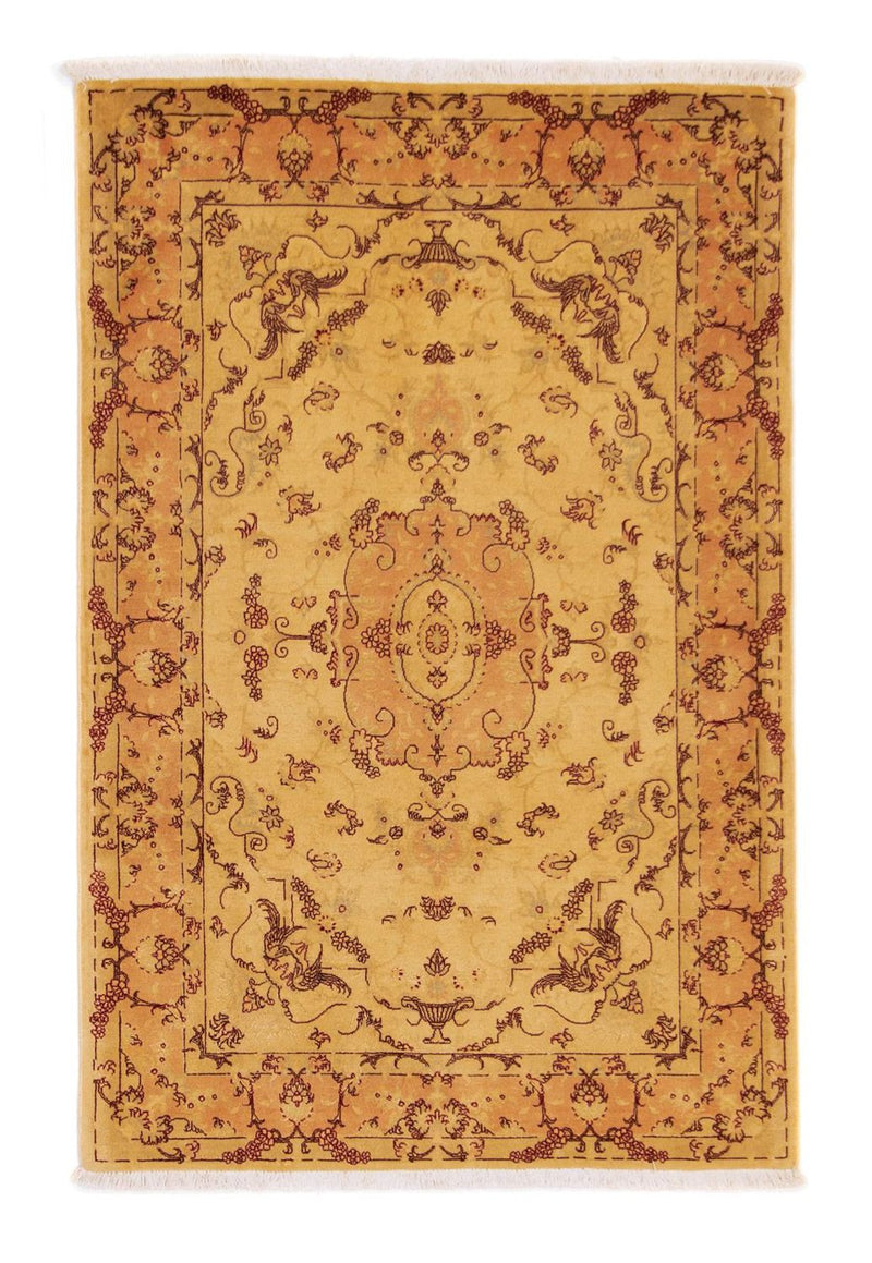 Alfombra Persa - Tabriz - Real - 150 x 100 cm - beige