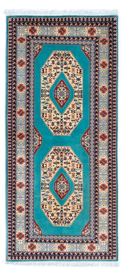Alfombra de pasillo Alfombra Persa - Tabriz - Real - 175 x 76 cm - azul