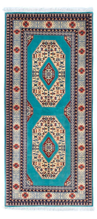 Alfombra de pasillo Alfombra Persa - Tabriz - Real - 175 x 76 cm - azul
