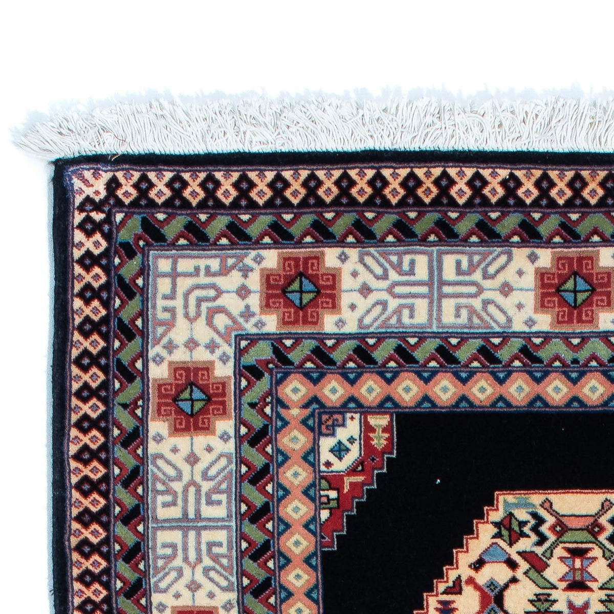 Alfombra de pasillo Alfombra Persa - Tabriz - Real - 188 x 74 cm - azul oscuro