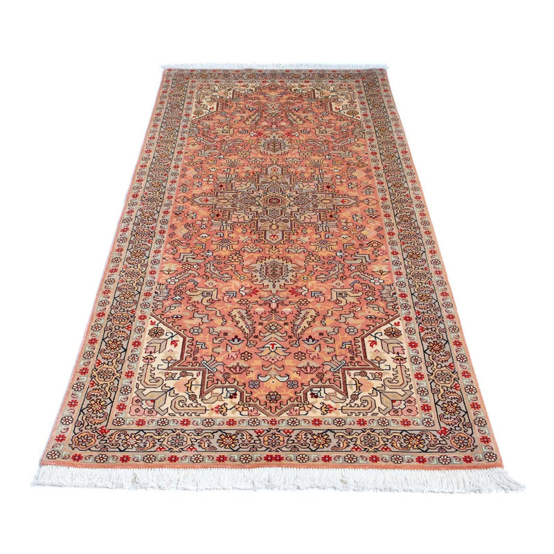 Alfombra de pasillo Alfombra Persa - Tabriz - Real - 206 x 82 cm - multicolor