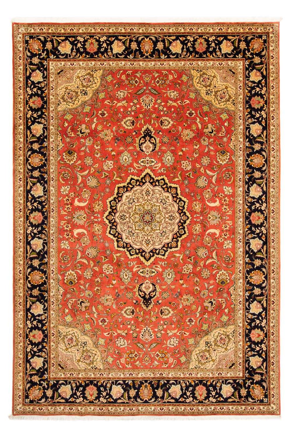 Alfombra Persa - Tabriz - Real - 295 x 203 cm - óxido