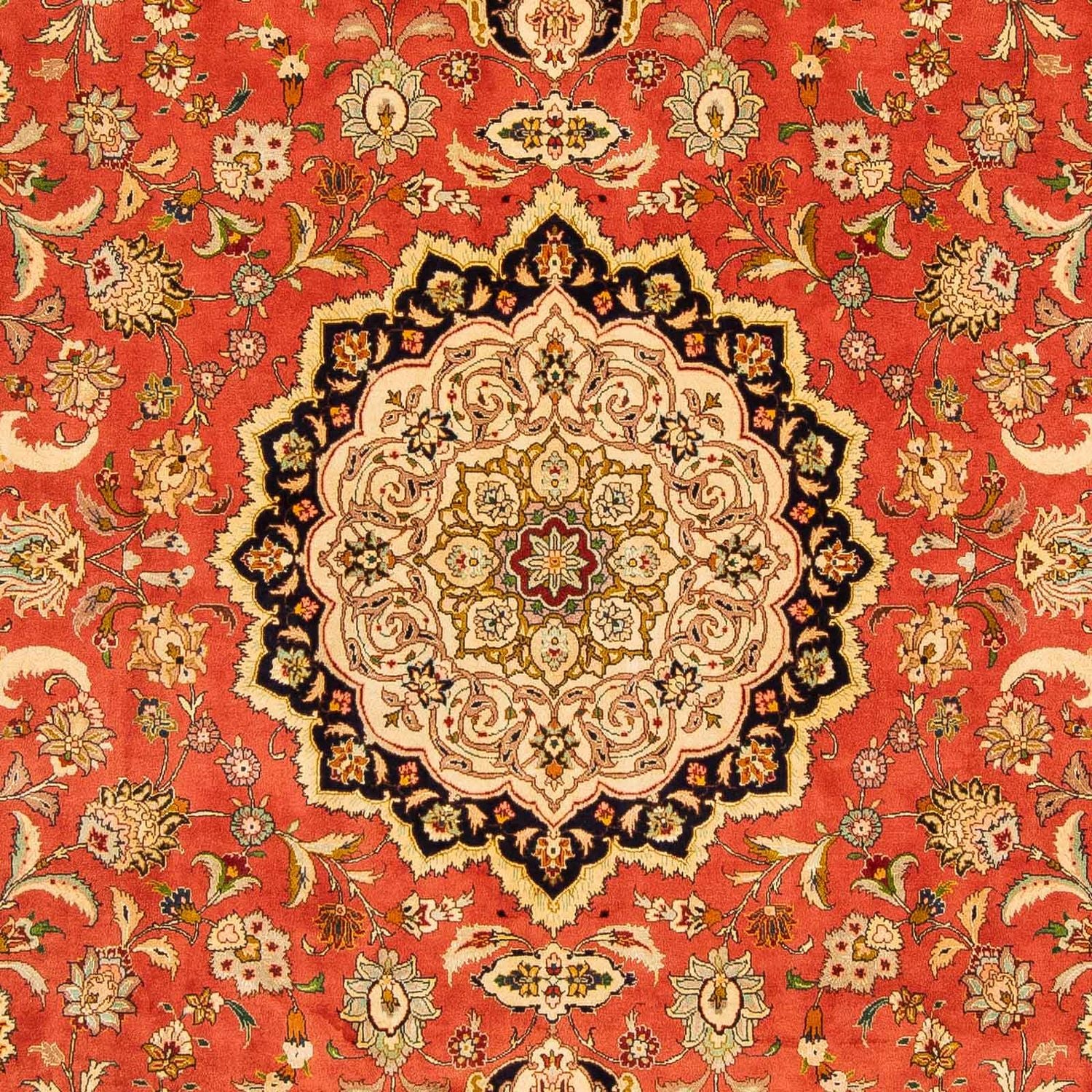 Alfombra Persa - Tabriz - Real - 295 x 203 cm - óxido