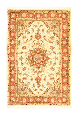 Alfombra Persa - Tabriz - Real - 154 x 103 cm - beige