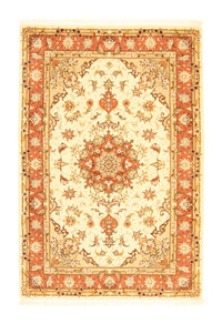 Alfombra Persa - Tabriz - Real - 154 x 103 cm - beige