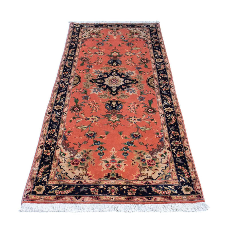 Alfombra de pasillo Alfombra Persa - Tabriz - Real - 217 x 79 cm - óxido