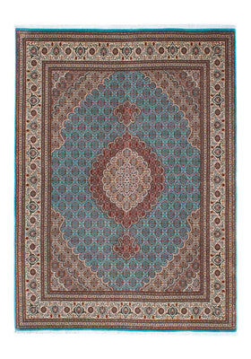 Alfombra persa - Tabriz - 204 x 151 cm - azul