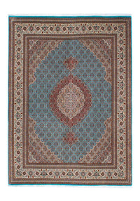 Alfombra persa - Tabriz - 204 x 151 cm - azul