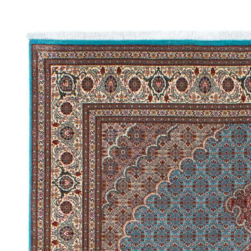 Alfombra persa - Tabriz - 204 x 151 cm - azul