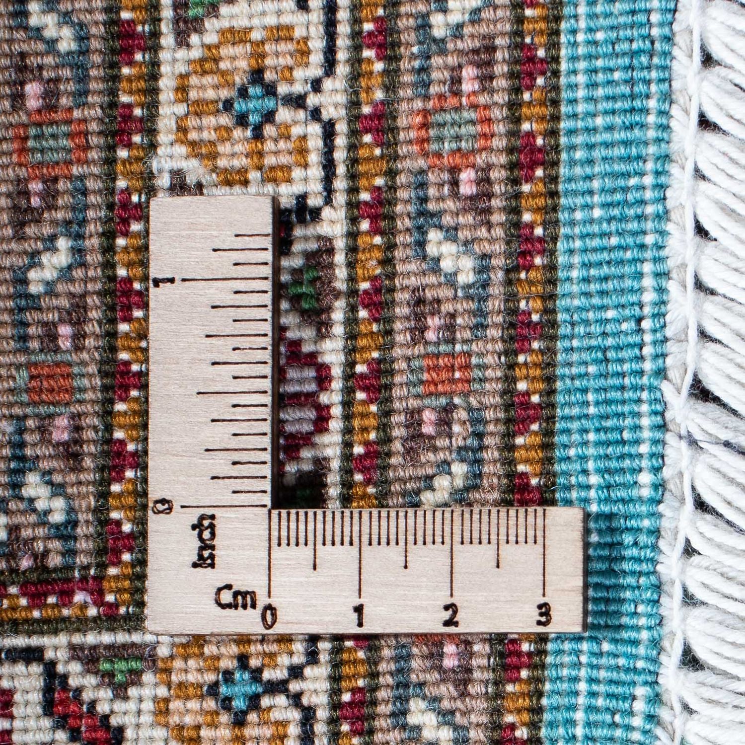 Alfombra persa - Tabriz - 204 x 151 cm - azul