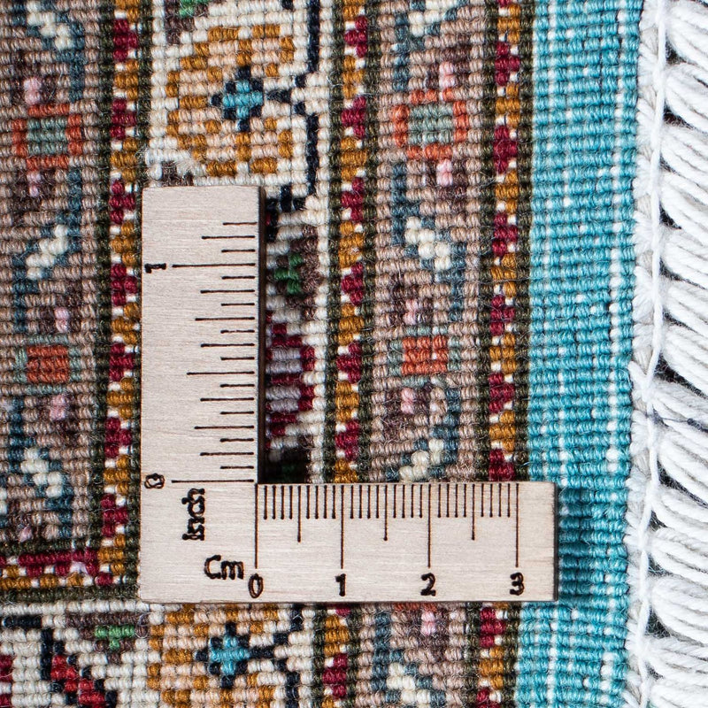 Alfombra persa - Tabriz - 204 x 151 cm - azul