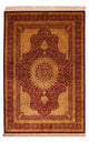 Alfombra de seda - Ghom Seda - Prima - 188 x 130 cm - beige