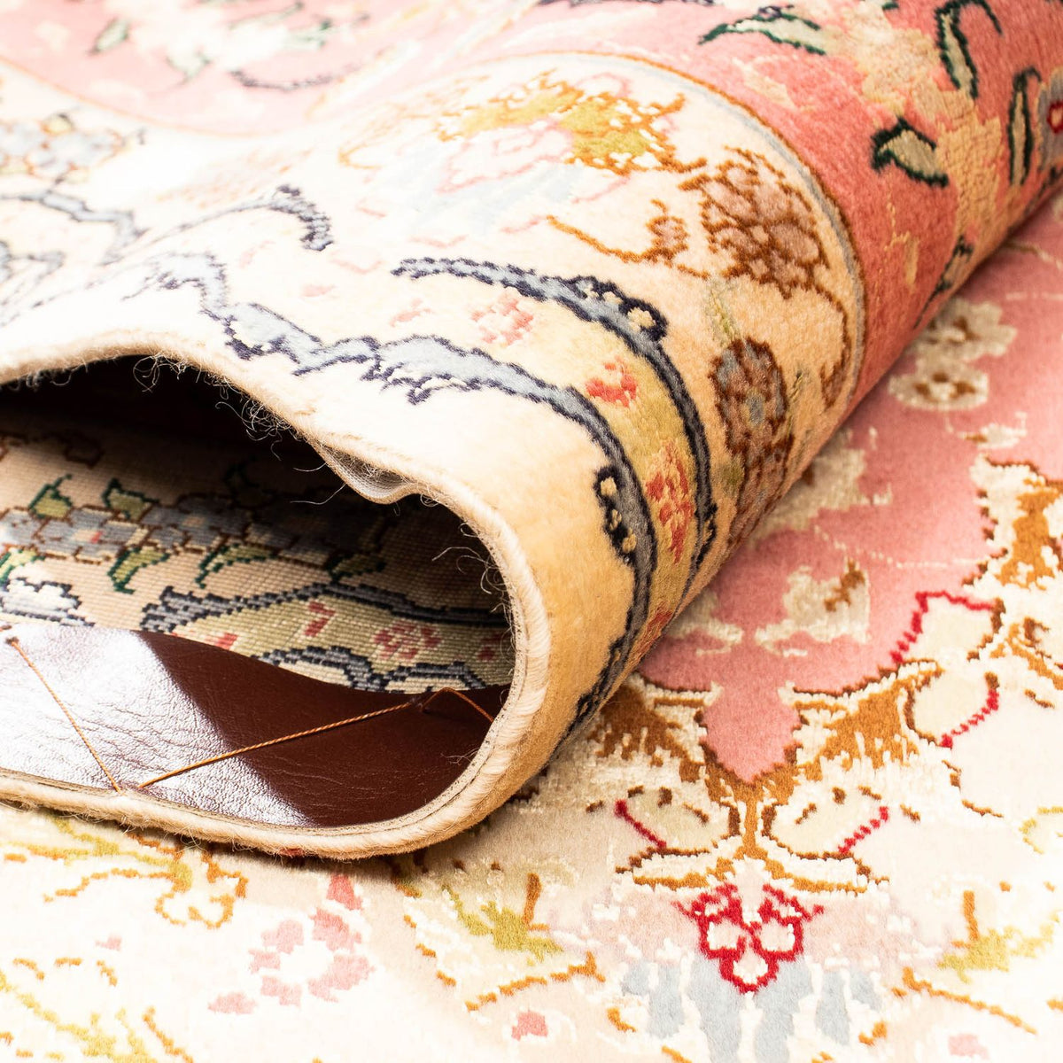 Alfombra Persa - Tabriz - Real - 304 x 200 cm - beige