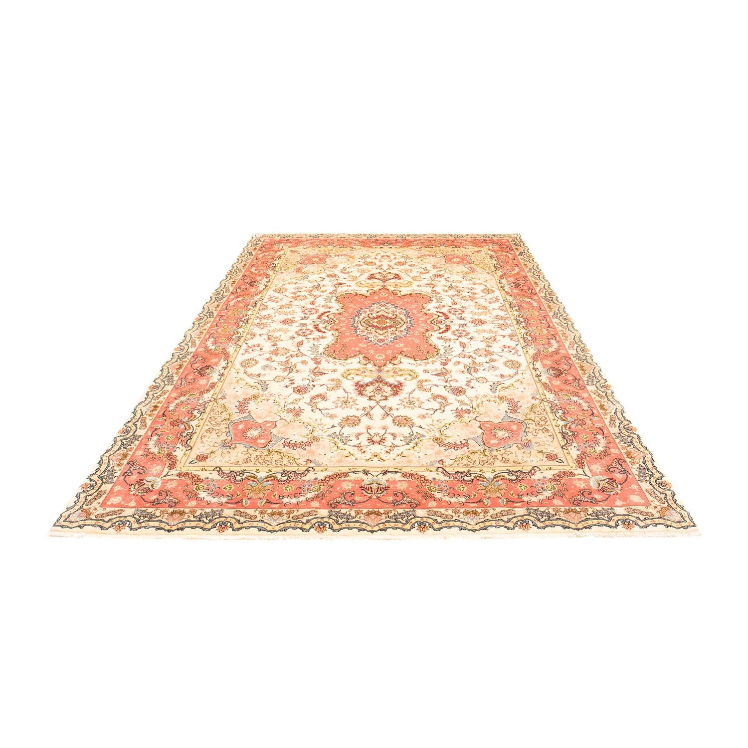 Alfombra Persa - Tabriz - Real - 304 x 200 cm - beige