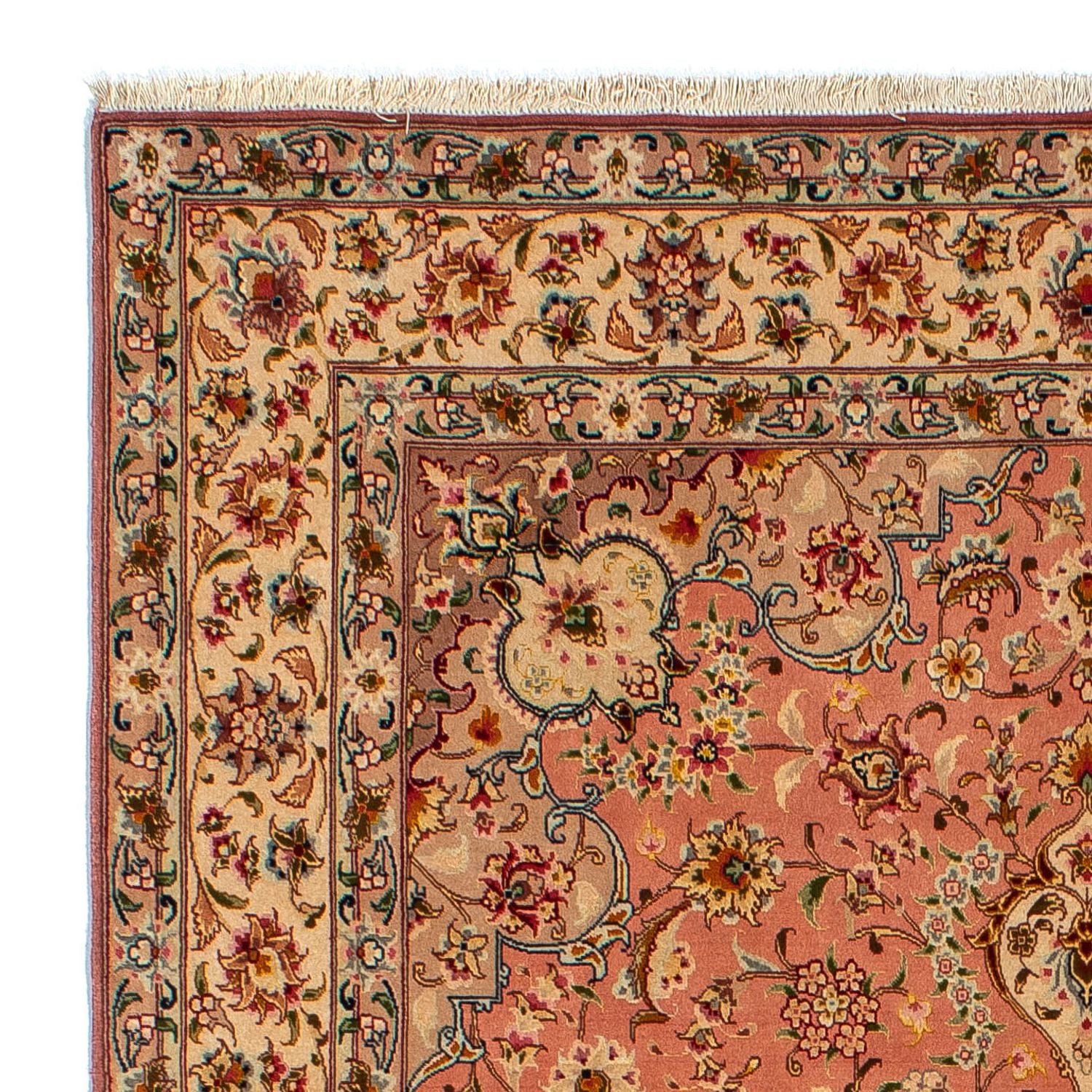Alfombra Persa - Tabriz - Real - 212 x 148 cm - óxido