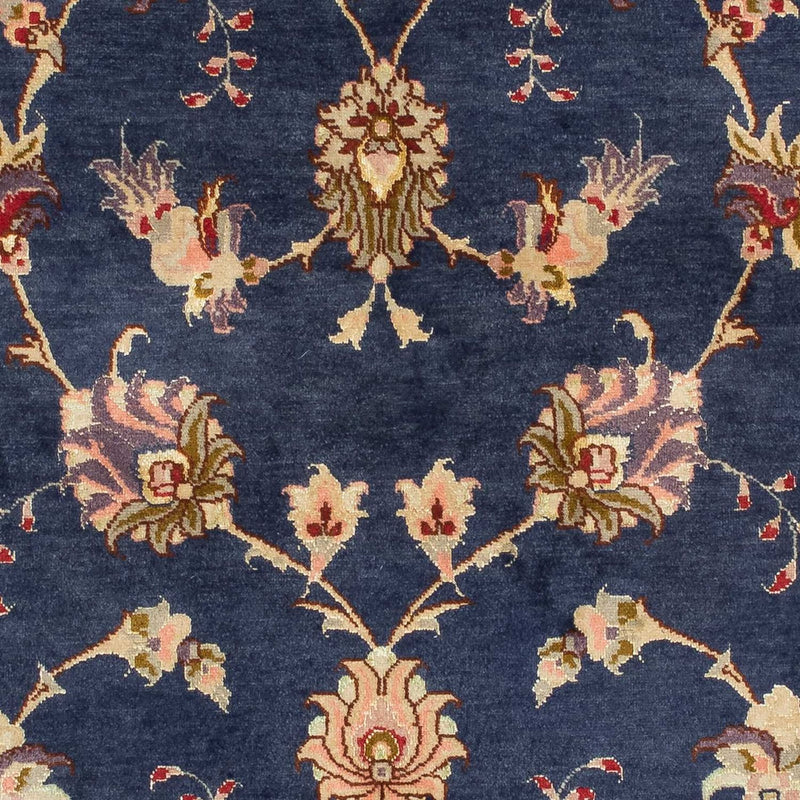Alfombra de pasillo Alfombra Persa - Tabriz - Real - 198 x 76 cm - azul oscuro