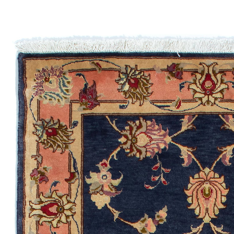 Alfombra de pasillo Alfombra Persa - Tabriz - Real - 198 x 76 cm - azul oscuro