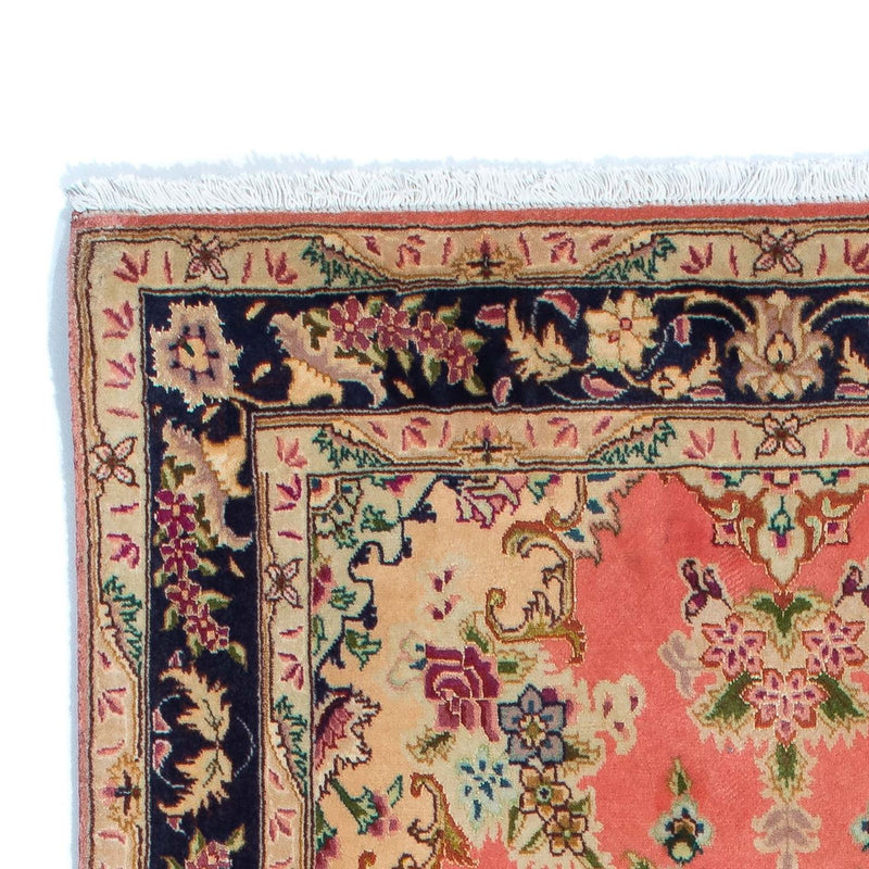 Alfombra de pasillo Alfombra Persa - Tabriz - Real - 198 x 80 cm - rojo claro