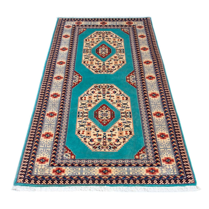 Alfombra de pasillo Alfombra Persa - Tabriz - Real - 180 x 76 cm - azul