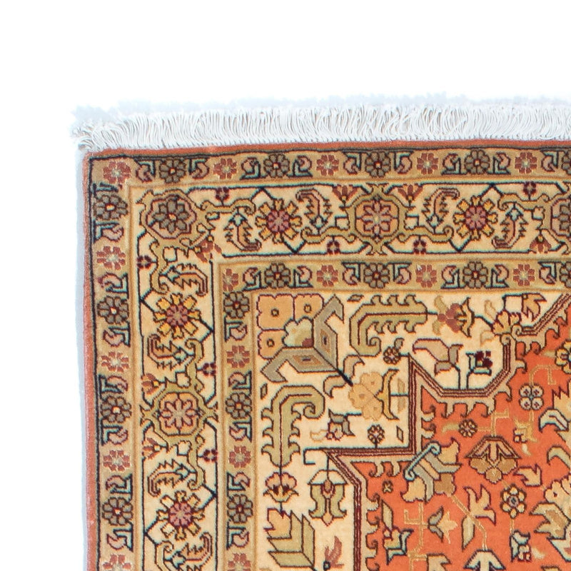Alfombra de pasillo Alfombra Persa - Tabriz - Real - 215 x 82 cm - óxido